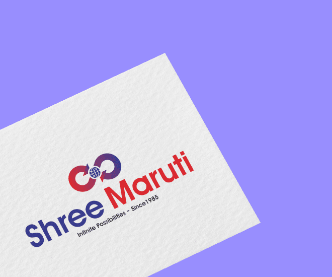 Shree Maruti Courier Service Stationery Design