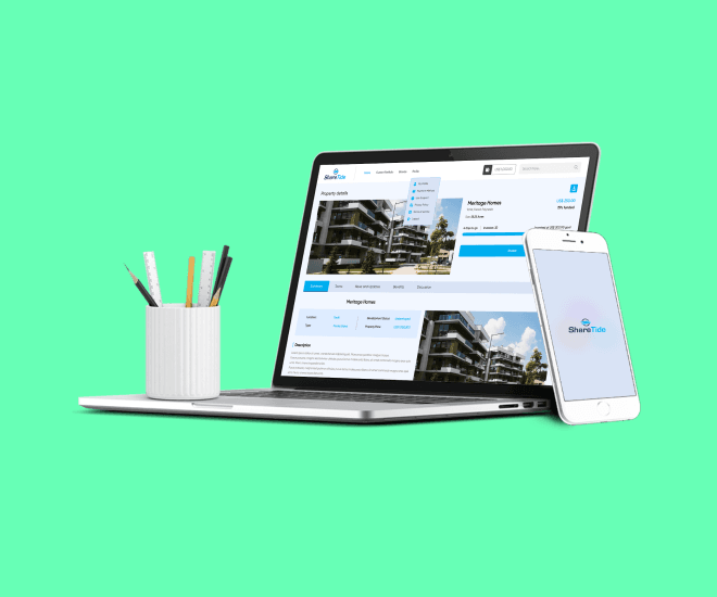 Share Tide Real Estate App UI/UX Design