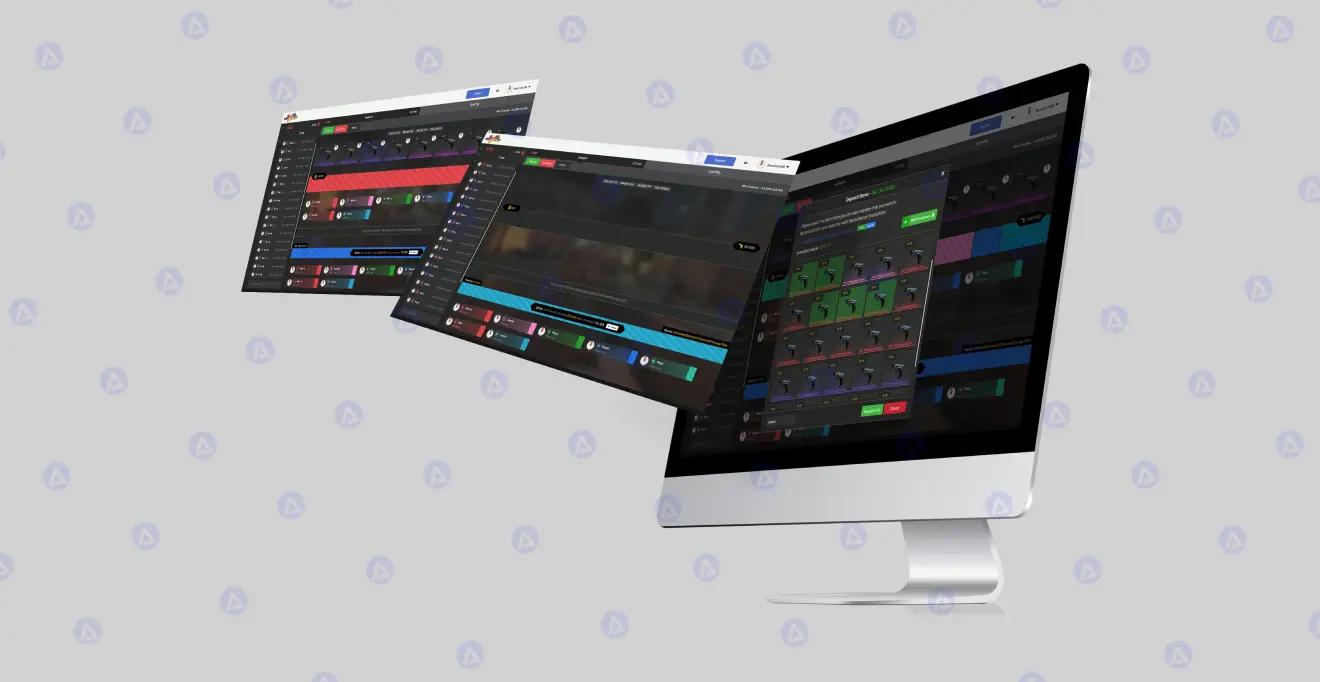 csgo jackpot game home page design