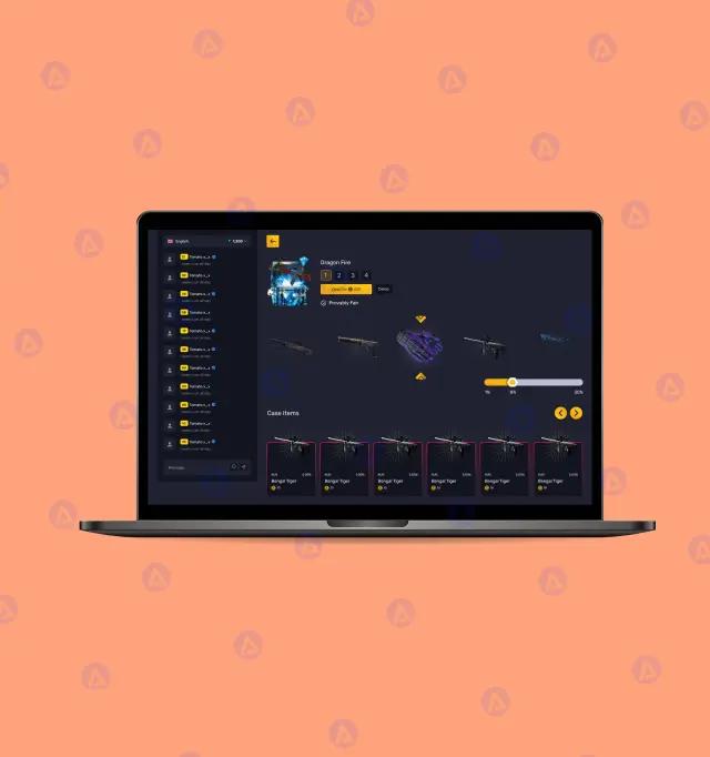 GGBIT Game Website Case Item Design