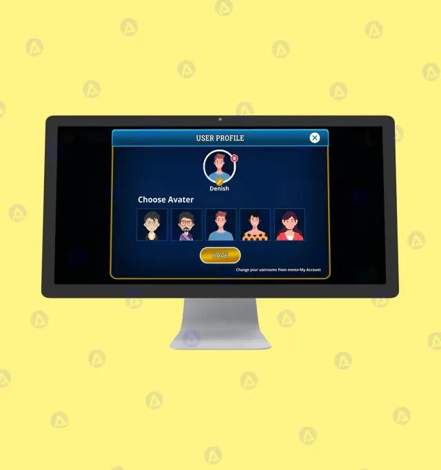 Joker Rummy User Profile Page Design