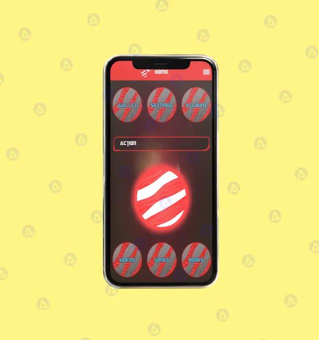 jupiter music app home page design