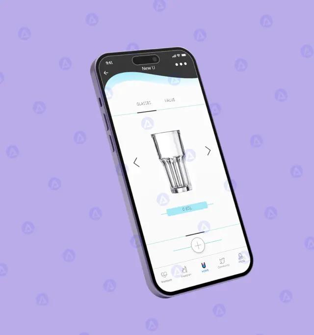 new u app homepage design