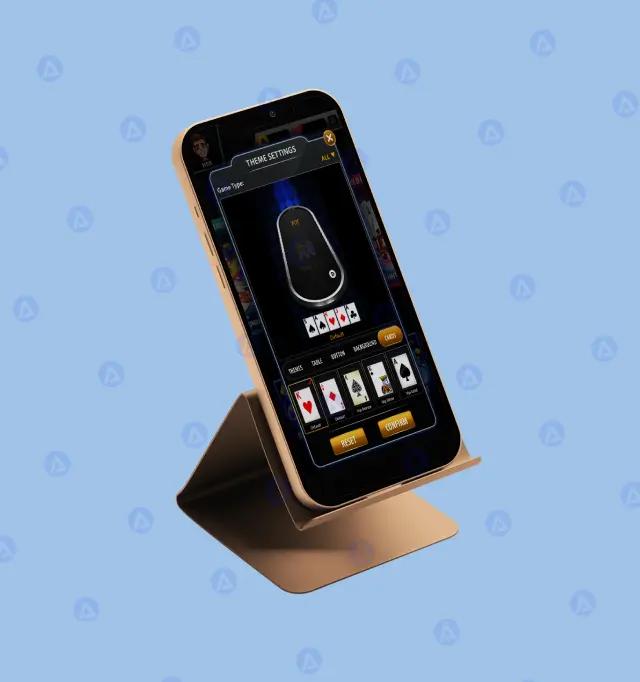 poker duo game theme settings design