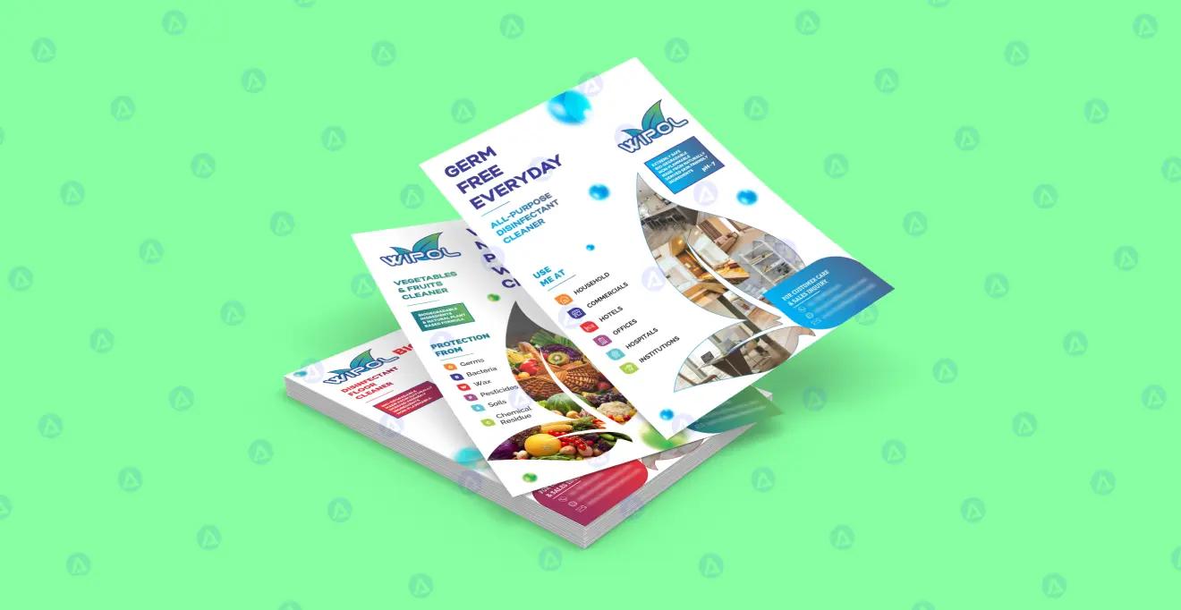 wipol branding small products design