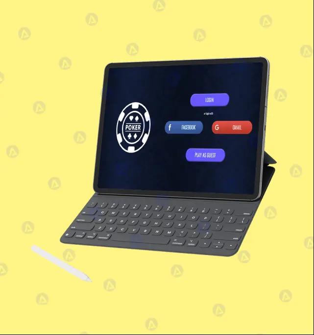 Yufa Poker Game Login Page Design