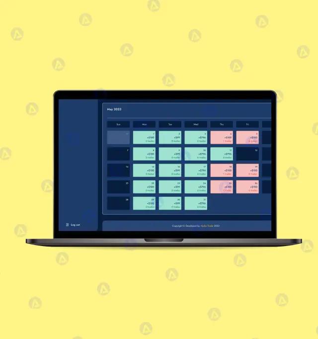 Alpha Trade Website Transaction History Page Alpha Trade Website Transaction History Page