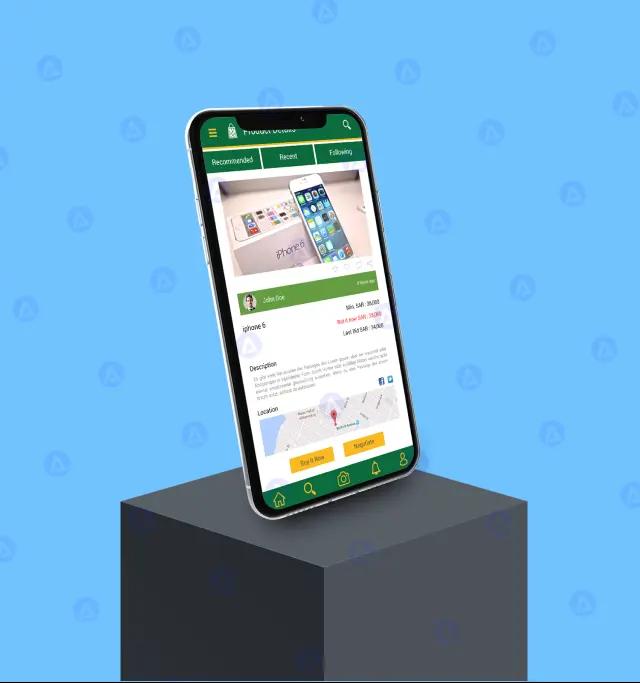 Bakr Mobile App Product Detail Page Design Bakr Mobile App Product Detail Page Design