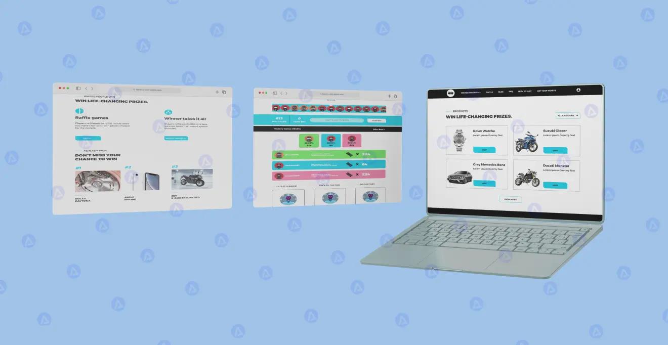 Betucan Game Web App Different Layout UI UX Design Betucan Game Web App Different Layout UI UX Design