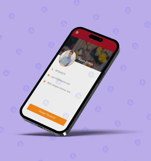 Book Food Delivery App User Profile Design Book Food Delivery App User Profile Design