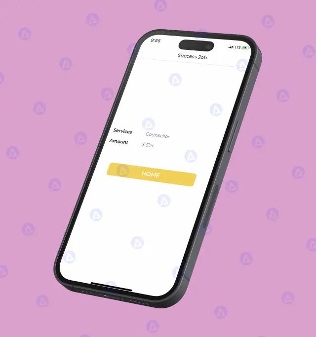Call a Babysitter App Home Page Design Call a Babysitter App Home Page Design