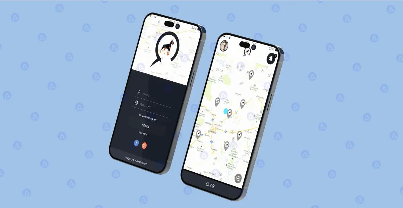 Dogise Dog Care Service App Login Page Design Dogise Dog Care Service App Login Page Design