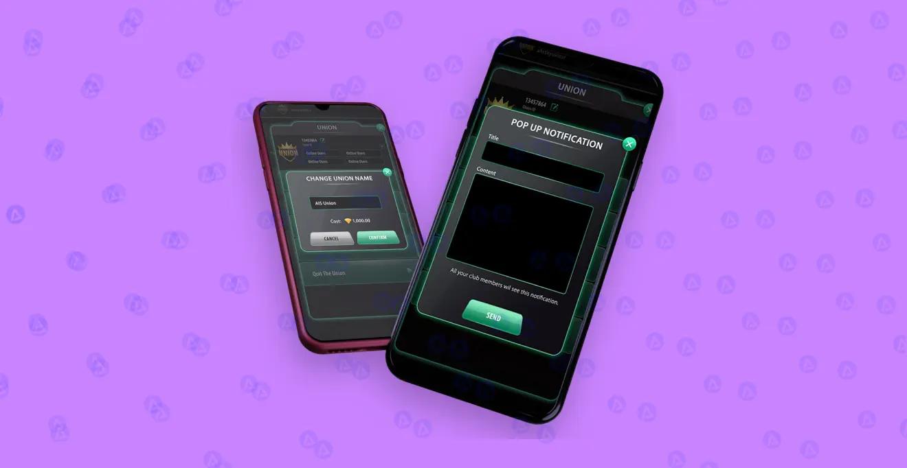 Don Poker Game App Pop Up Notification Design Don Poker Game App Pop Up Notification Design