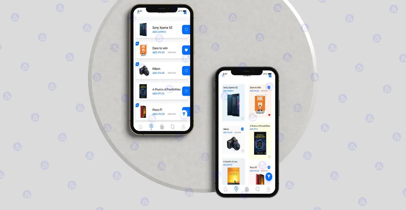 Ecom e-commerce App Products Page Design Ecom e-commerce App Products Page Design