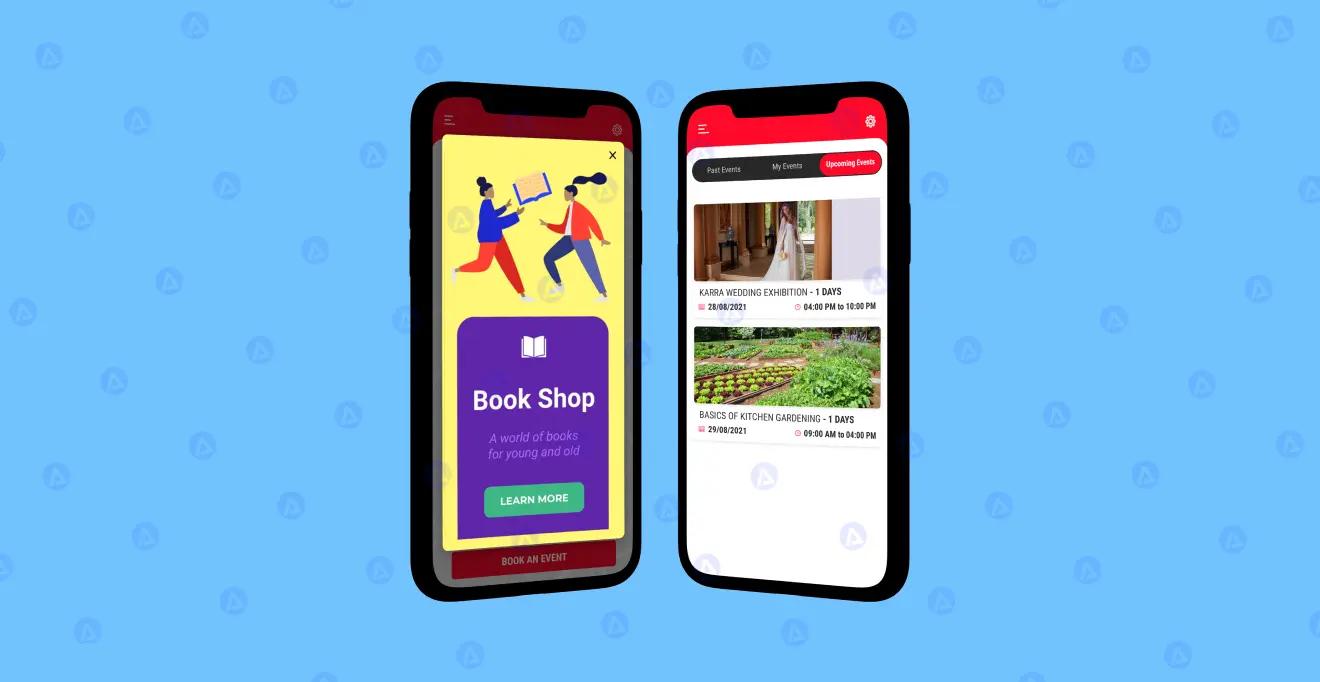 Findstr Event Booking App Upcoming Events Page Design Findstr Event Booking App Upcoming Events Page Design