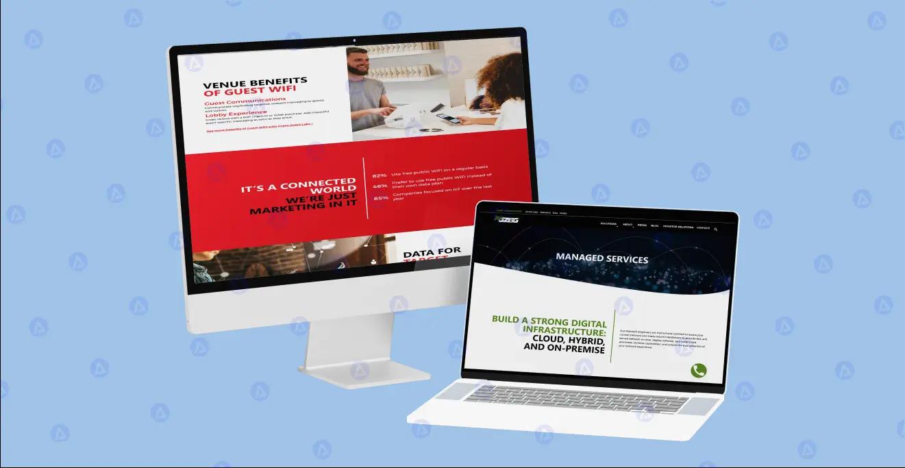 gz6g website managed services page design gz6g website managed services page design