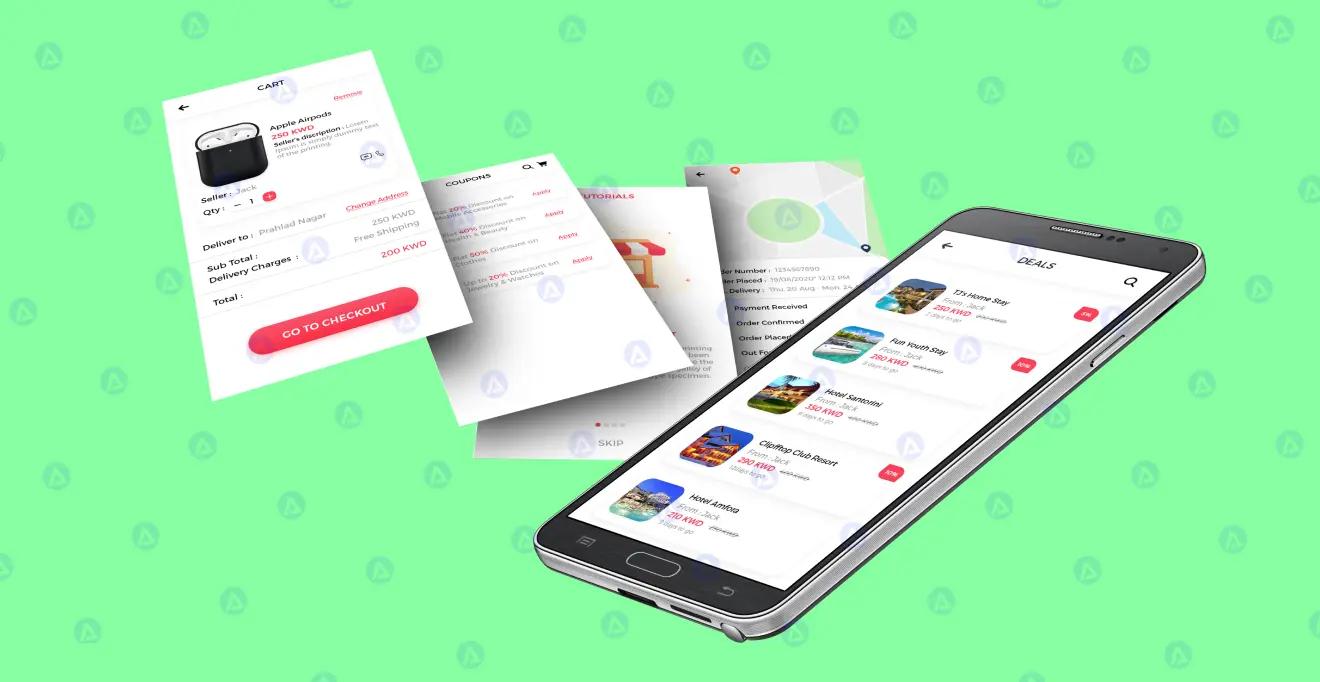 marcel app cart and deals page design marcel app cart and deals page design