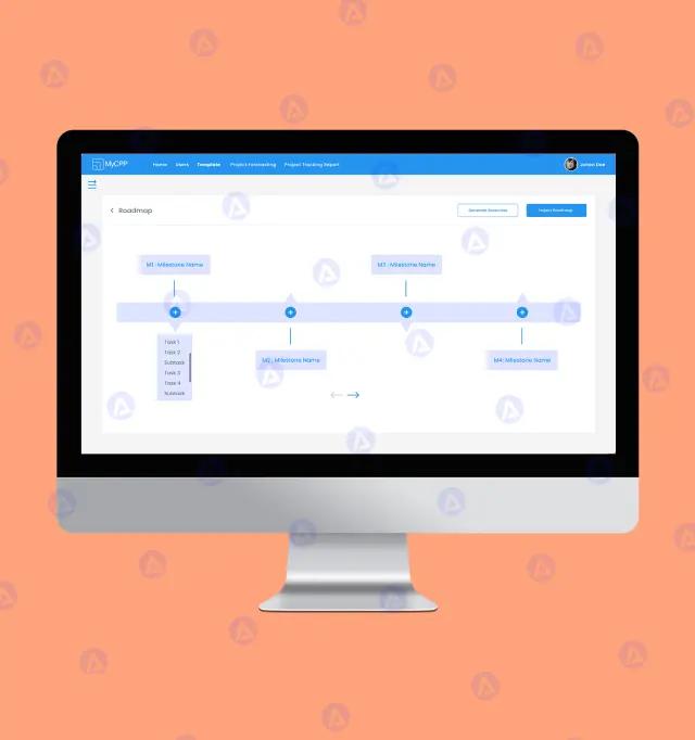 mycpp project trecking web app roadmap page design mycpp project trecking web app roadmap page design