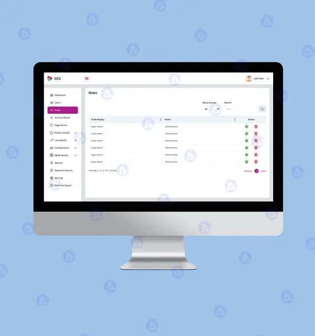 seo m1 user management admin web app roles page design seo m1 user management admin web app roles page design