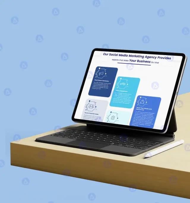 Social Media Marketing Services Website Homepage Design Social Media Marketing Services Website Homepage Design