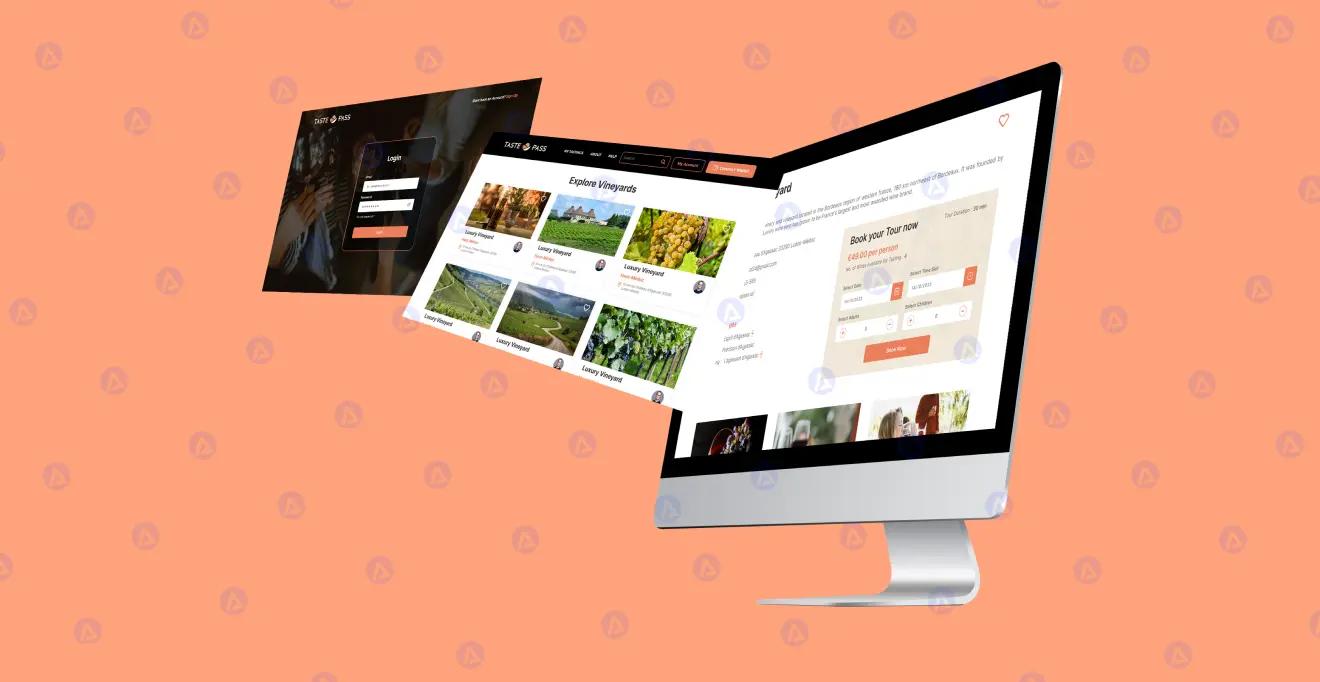 Tastepass Wine Shop Website Help Page Design Tastepass Wine Shop Website Help Page Design