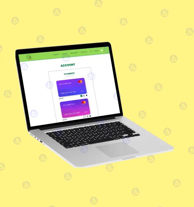 truck my finance app account page design truck my finance app account page design