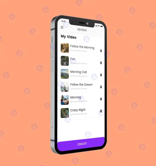 video editing app my video page design video editing app my video page design