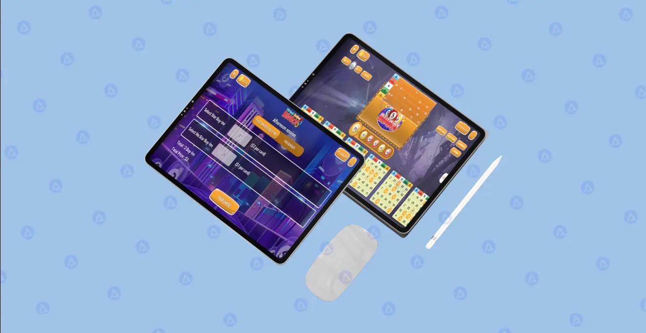 virtual online bingo game page design virtual online bingo game page design