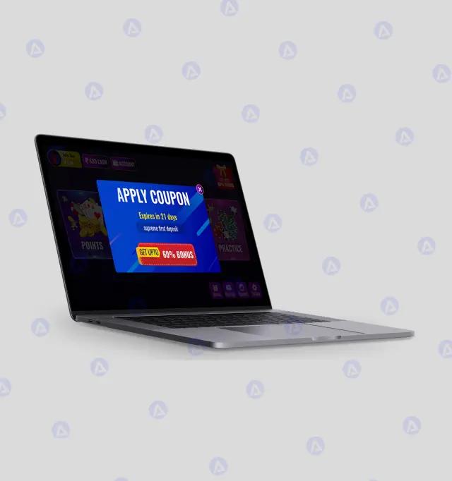 Wonga Rummy Cards Game Apply Coupon Popup Design Wonga Rummy Cards Game Apply Coupon Popup Design