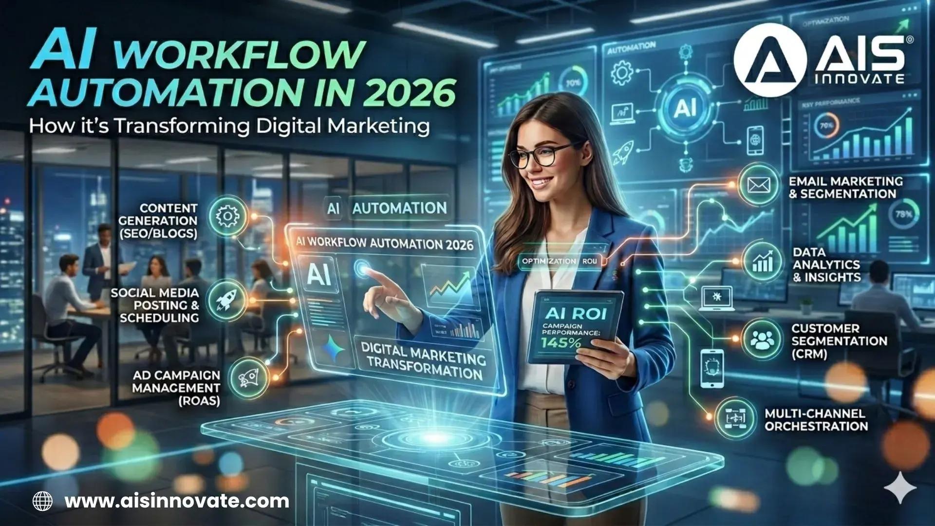 How AI Workflow Automation is Transforming Digital Marketing in 2026 How AI Workflow Automation is Transforming Digital Marketing in 2026