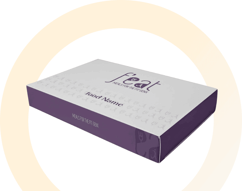 f’eat meals food packet packaging design