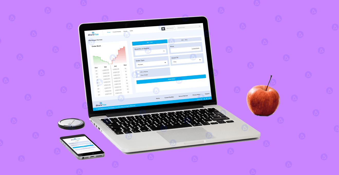 Share Tide's Real Estate App UI/UX Design AIS Innovate