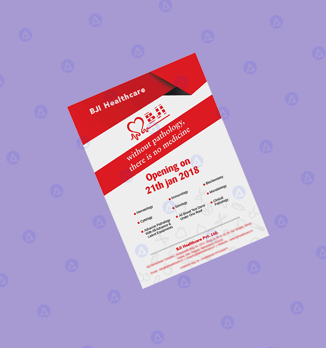 BJI Healthcare Services Envelope Design