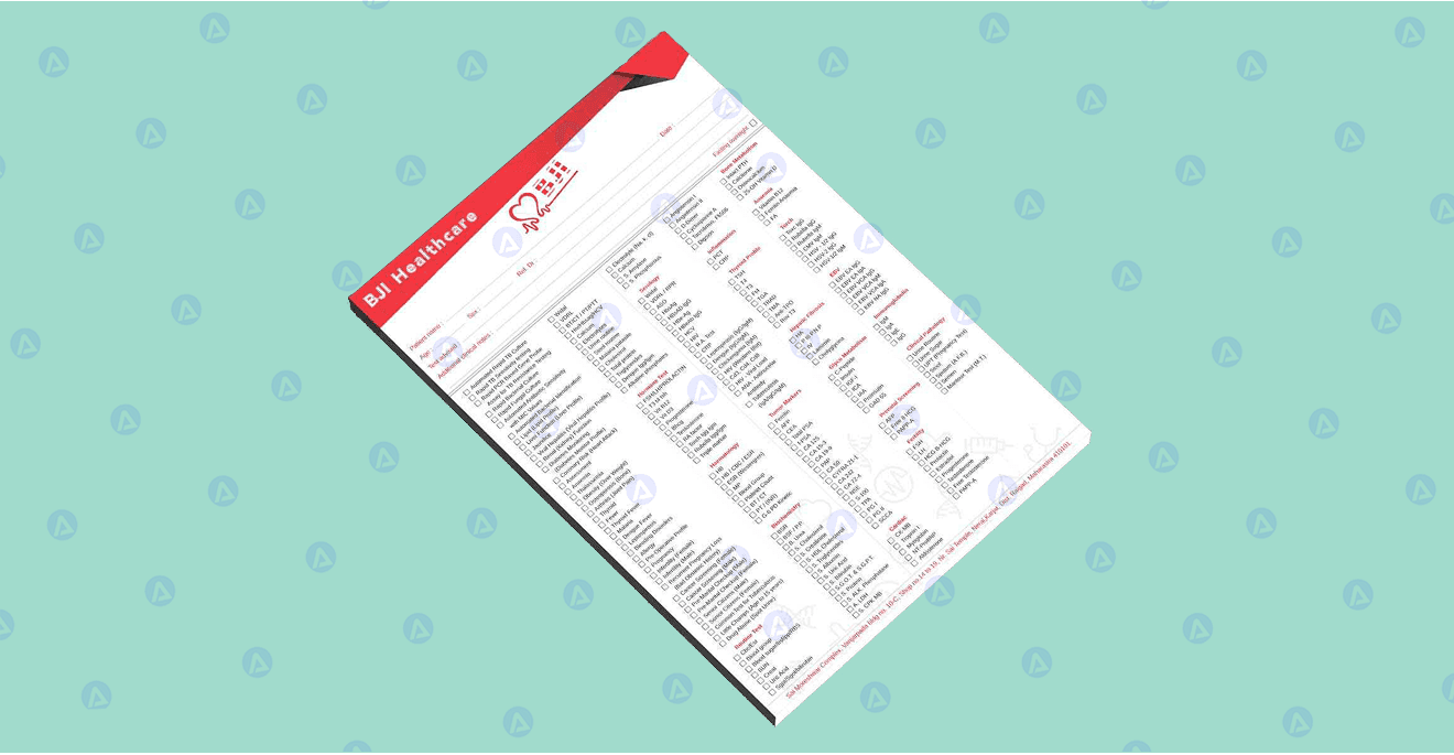 BJI Healthcare Services Envelope Design