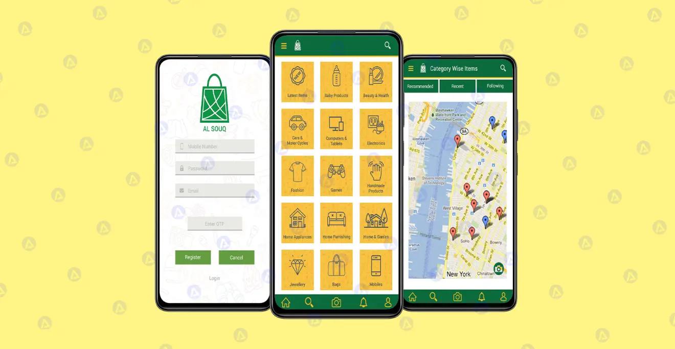 Bakr Mobile App Category Page Design