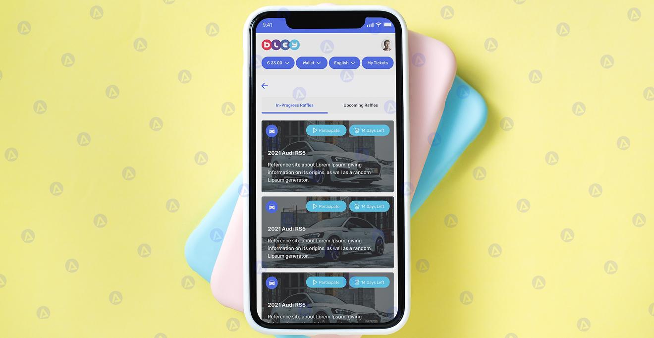 Bley Game Web & Mobile 4