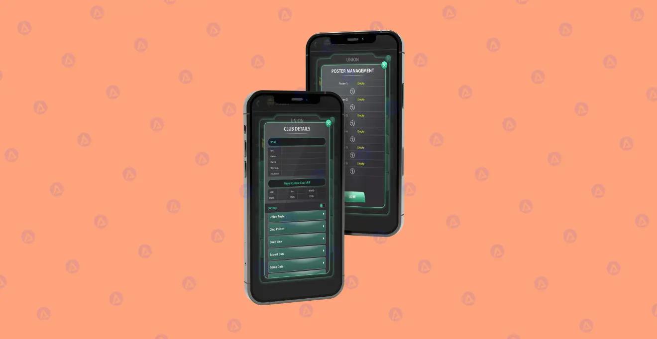 Don Poker Game App Union Page Design