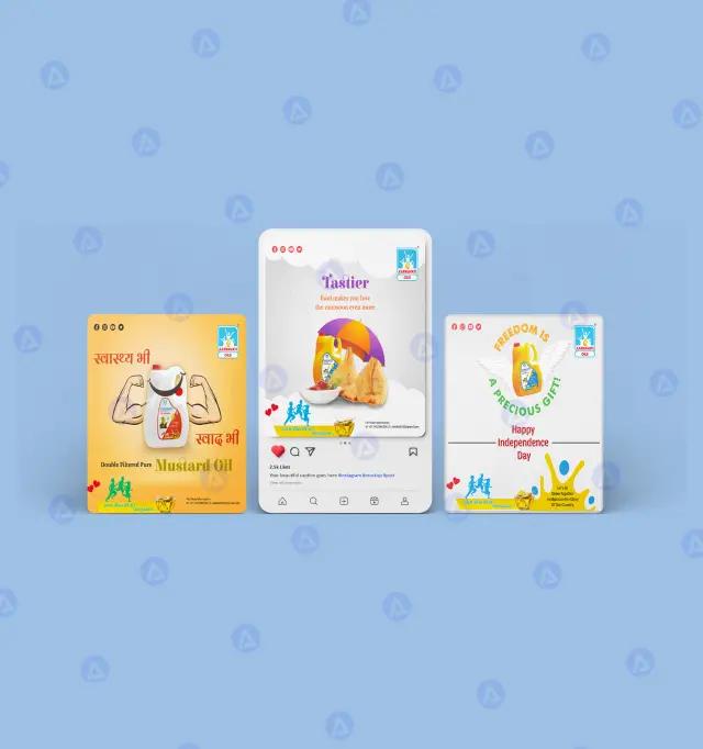 karnavati oils post page design