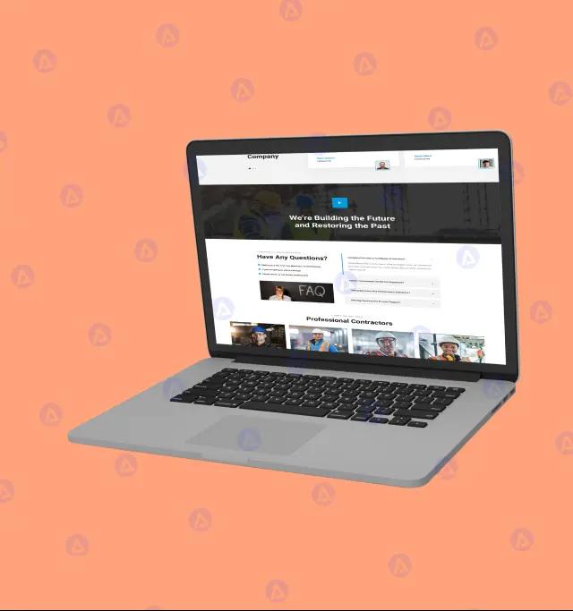muscat website faq page design