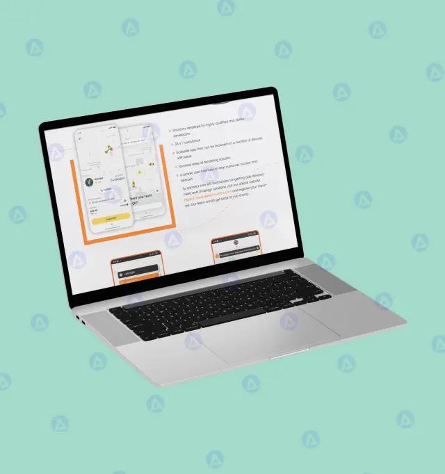Xs Basic Taxi App Page Design