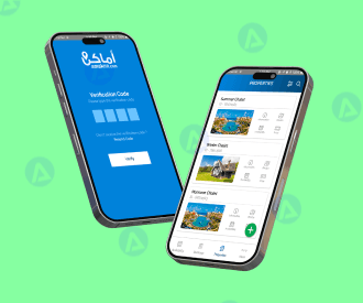 amaknn online resort app booking design