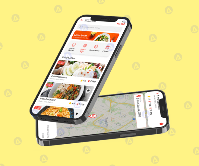 emerzgo food delivery app ui ux design