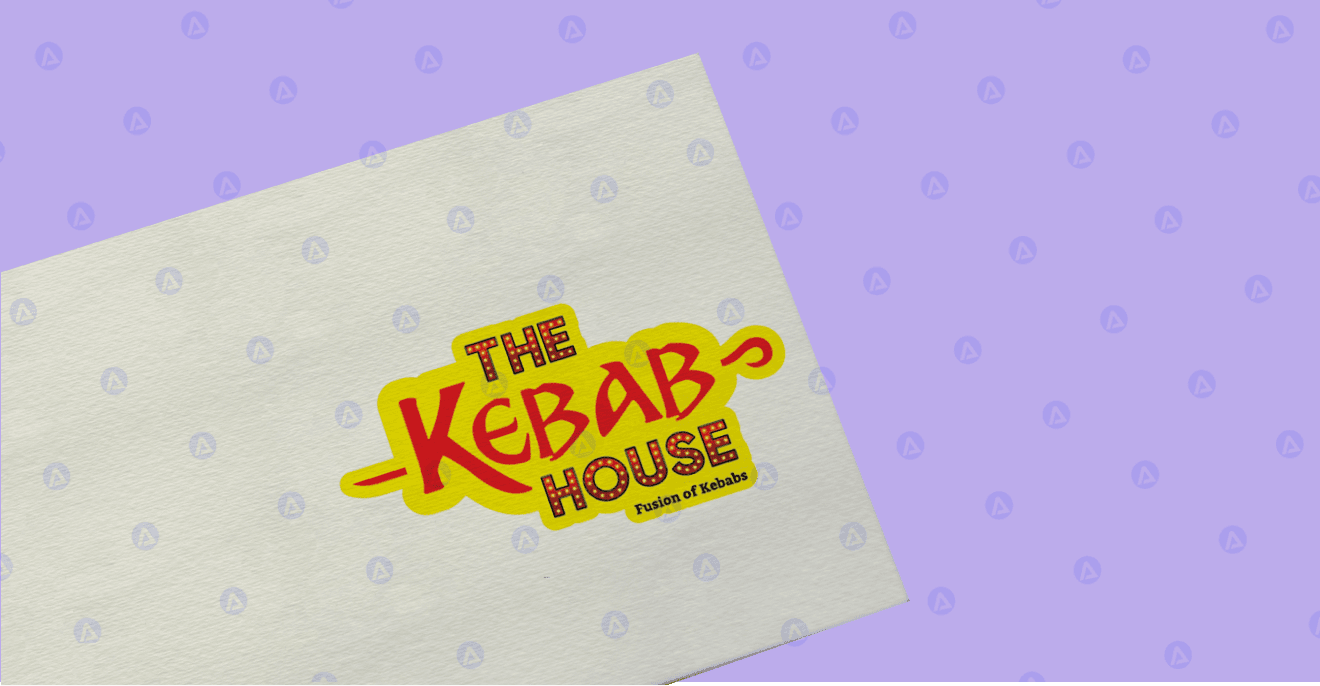 the kebab house logo design