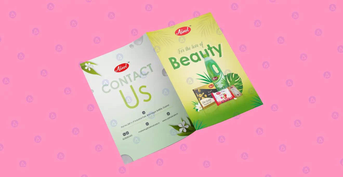 Admol Care Brochure Cover Page Design Admol Care Brochure Cover Page Design