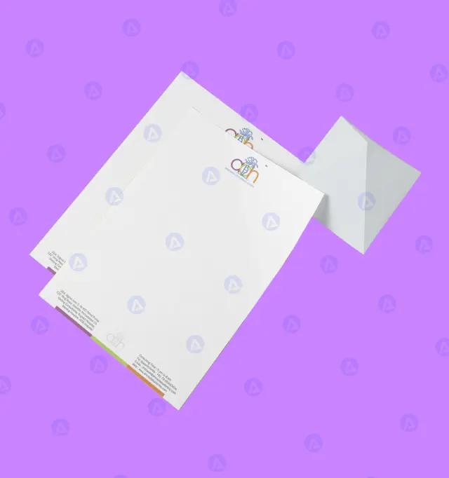 Ahmedabad Orthopaedic Hospital Letterhead Design Ahmedabad Orthopaedic Hospital Letterhead Design