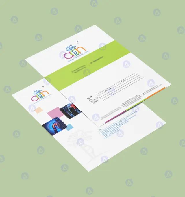 Ahmedabad Orthopaedic Hospital Report File Design Ahmedabad Orthopaedic Hospital Report File Design