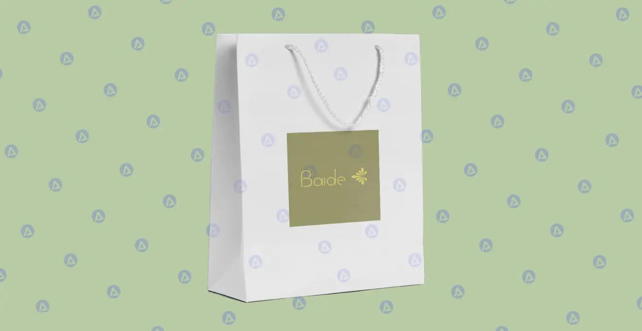 Baide Western Wear White Carry Bag Design Baide Western Wear White Carry Bag Design