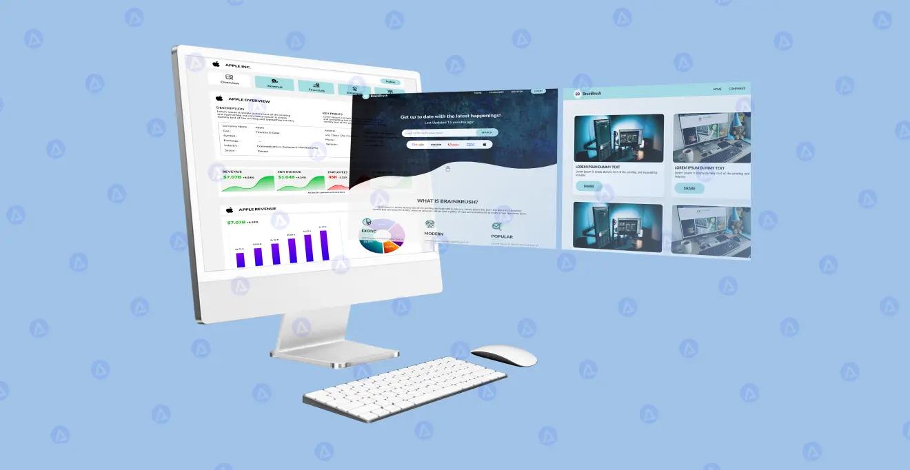 Brain Bruch Website Overview Page Design Brain Bruch Website Overview Page Design