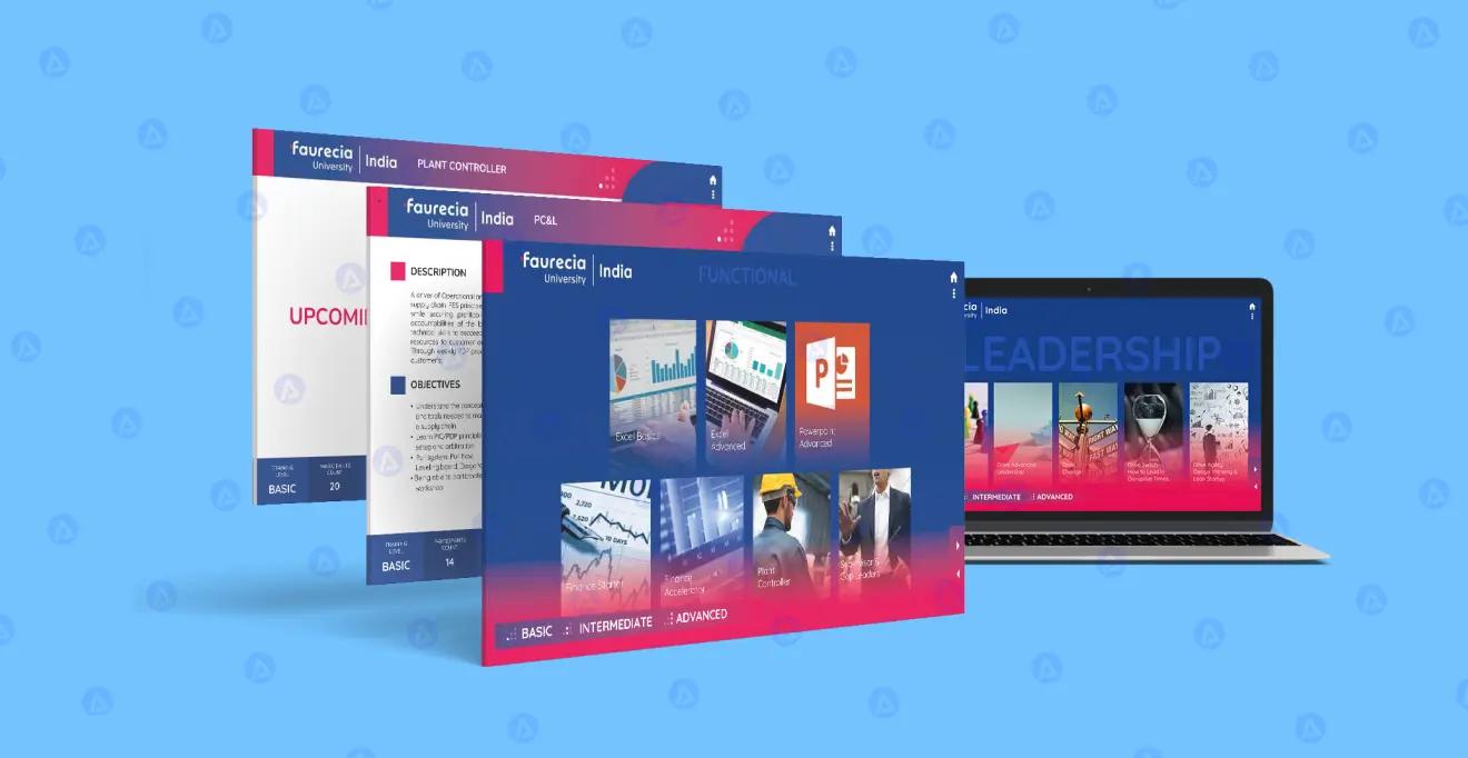 Faurecia University PPT Multiple Pages Design Faurecia University PPT Multiple Pages Design