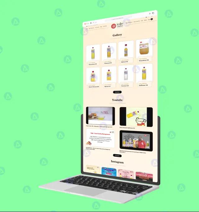 indic wisdom website gallery page design indic wisdom website gallery page design